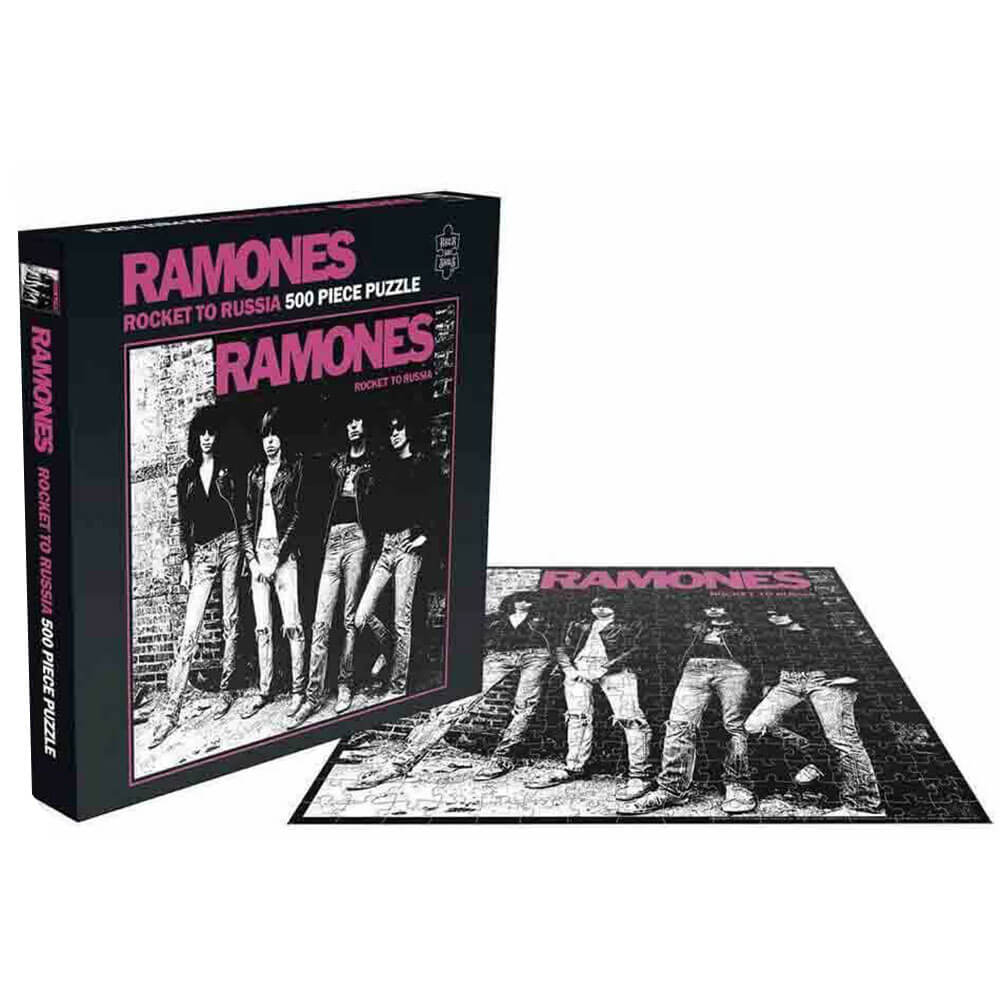 Serras de rock Ramones quebra -cabeça (500pcs)