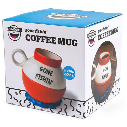 BigMouth The Gone Fishin Coffee Mug